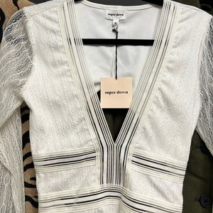 Revolve, lace Bodysuit.